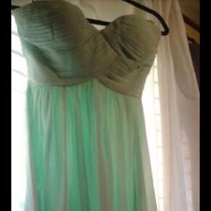 Mint cocktail dress